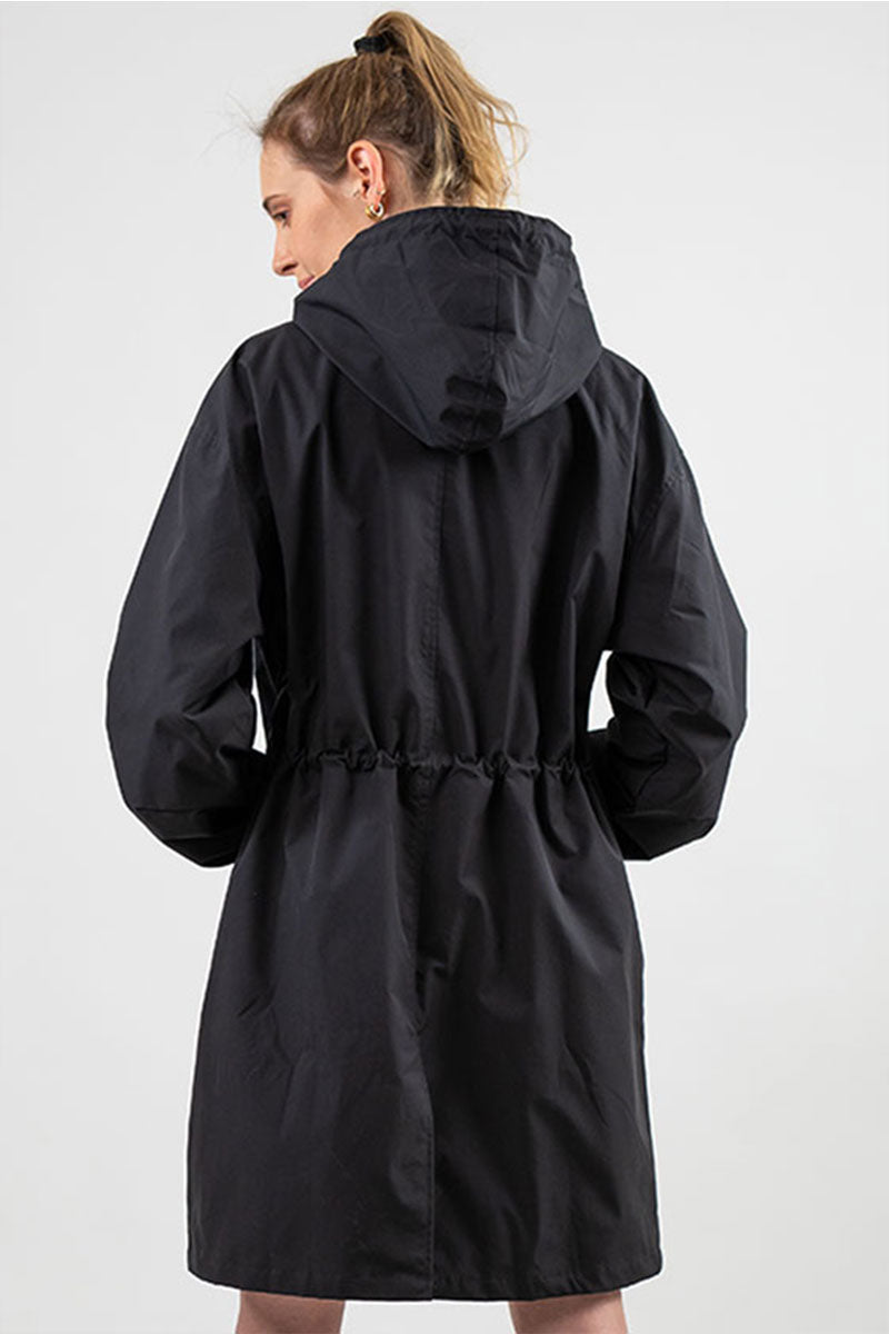 Water Resistant Oversized Hooded Windbreaker Rain Jacket Water Resistant Oversized Hooded Windbreaker Rain Jacket