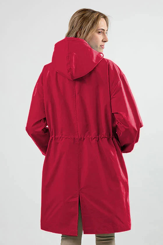Water Resistant Oversized Hooded Windbreaker Rain Jacket Water Resistant Oversized Hooded Windbreaker Rain Jacket