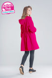 Water Resistant Oversized Hooded Windbreaker Rain Jacket