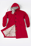 Water Resistant Oversized Hooded Windbreaker Rain Jacket