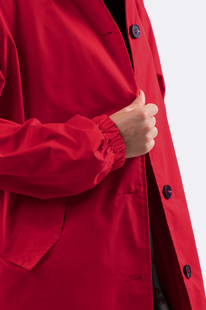 Water Resistant Oversized Hooded Windbreaker Rain Jacket Water Resistant Oversized Hooded Windbreaker Rain Jacket