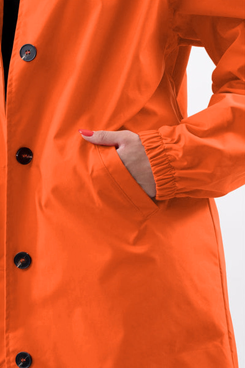Water Resistant Oversized Hooded Windbreaker Rain Jacket Water Resistant Oversized Hooded Windbreaker Rain Jacket