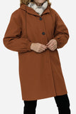 Water Resistant Oversized Hooded Windbreaker Rain Jacket