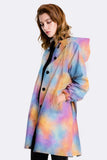 Water Resistant Oversized Hooded Windbreaker Rain Jacket