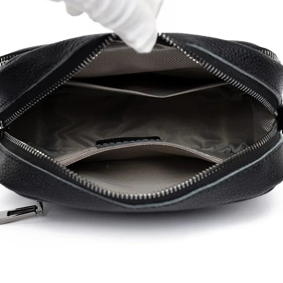 Zara | Refined Leather Shoulder Bag Zara | Refined Leather Shoulder Bag