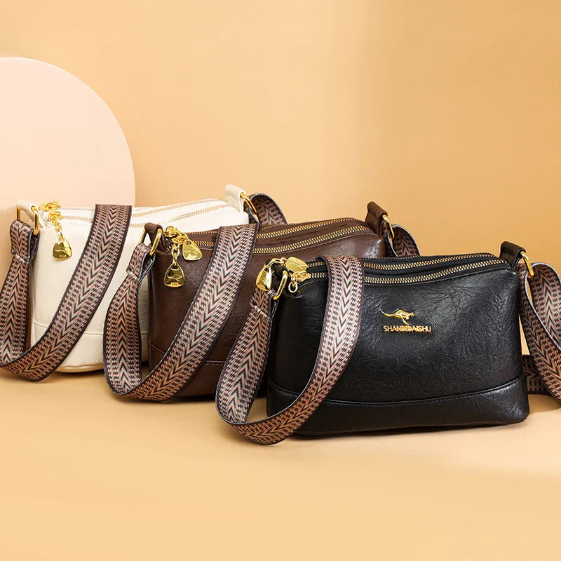 Addison | Refined Leather Shoulder Bag Addison | Refined Leather Shoulder Bag