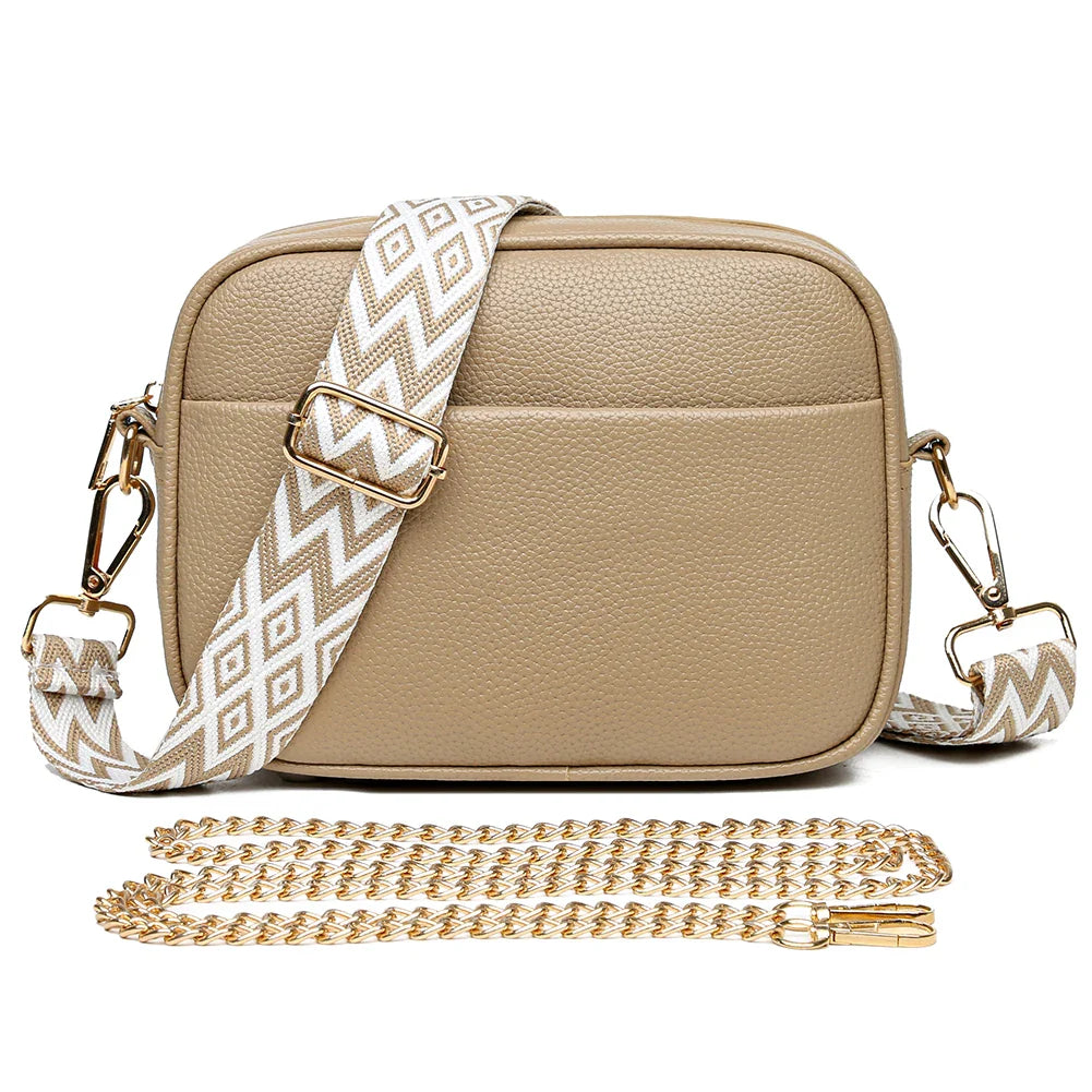 Zara | Refined Leather Shoulder Bag Zara | Refined Leather Shoulder Bag