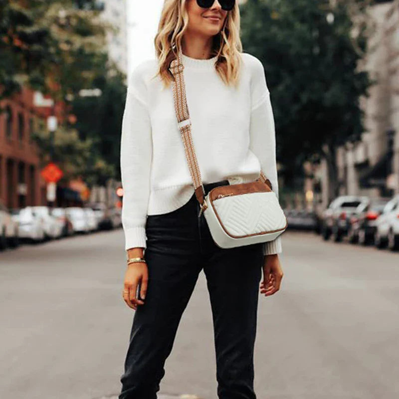 Ariana | Refined Leather Shoulder Bag Ariana | Refined Leather Shoulder Bag