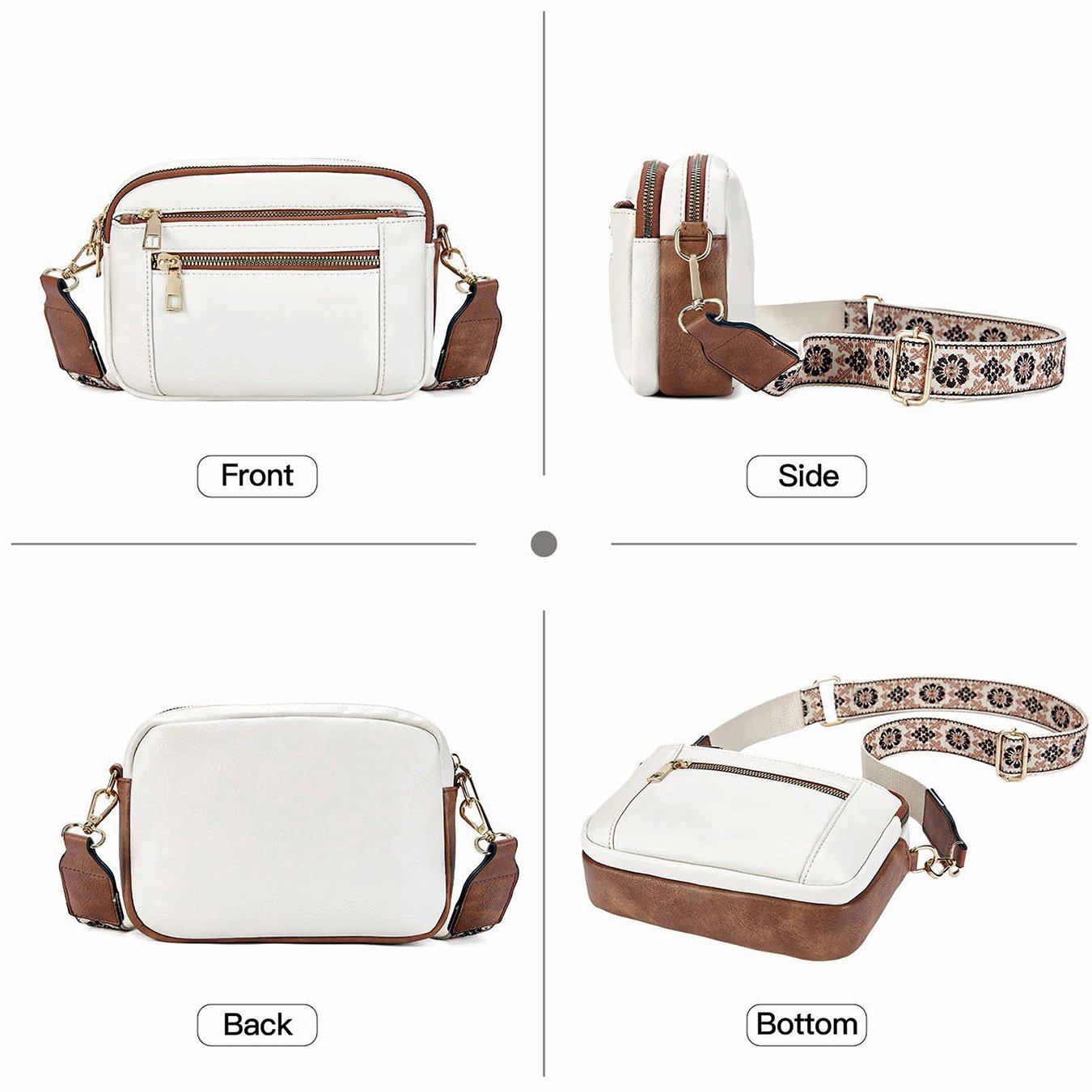 Camilla | Refined Leather Shoulder Bag Camilla | Refined Leather Shoulder Bag
