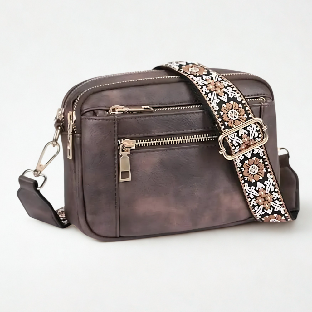 Edith | Refined Leather Shoulder Bag Edith | Refined Leather Shoulder Bag