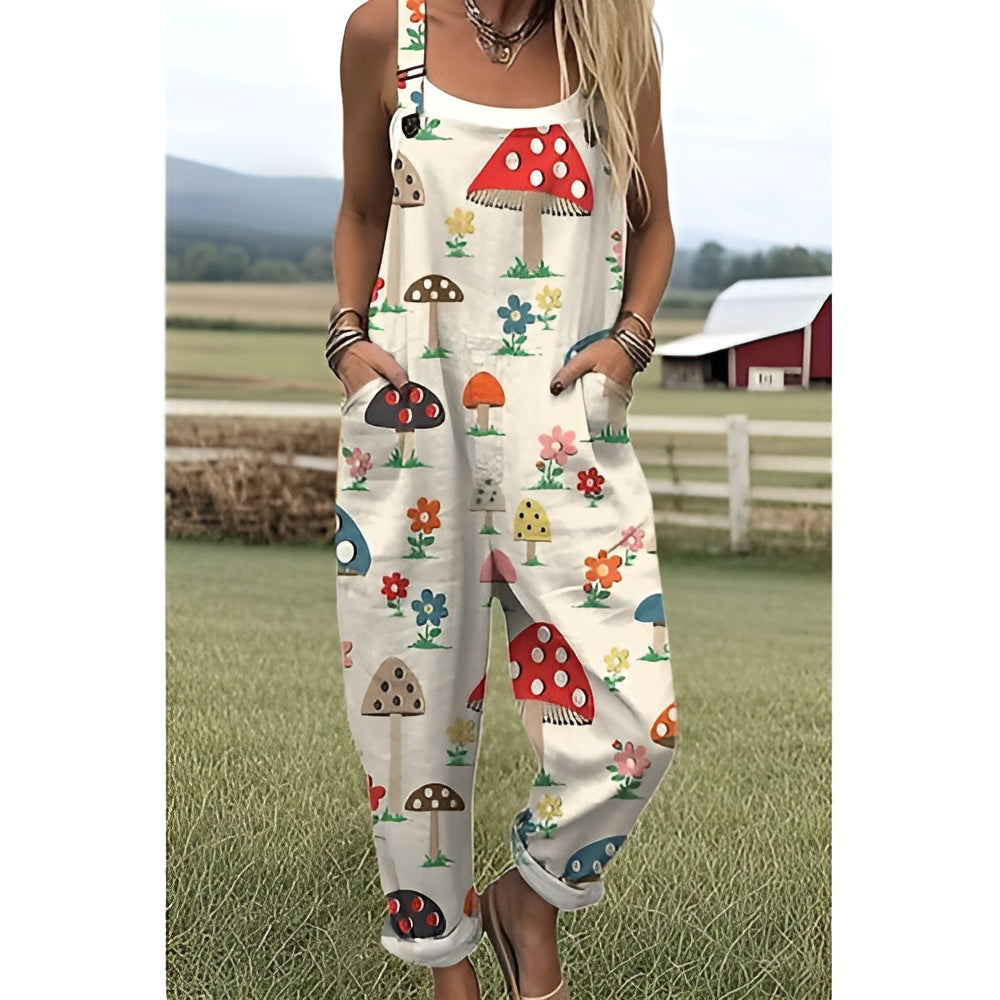 Mushroom Meadow Jumpsuit Mushroom Meadow Jumpsuit