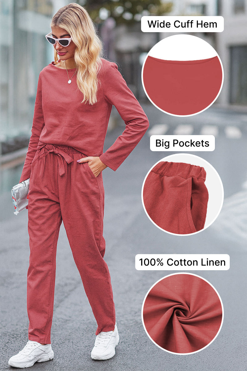 Cotton-Linen Monochrome Capsule