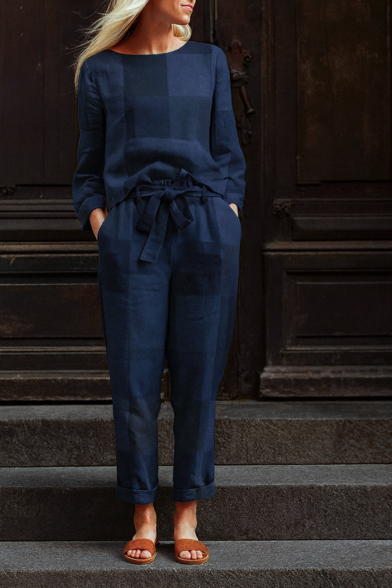 Cotton-Linen Monochrome Capsule